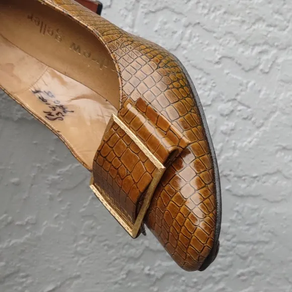 ANDREW GELLER LADIES SHOE #  34100 /1950'S VINTAGE SHOE