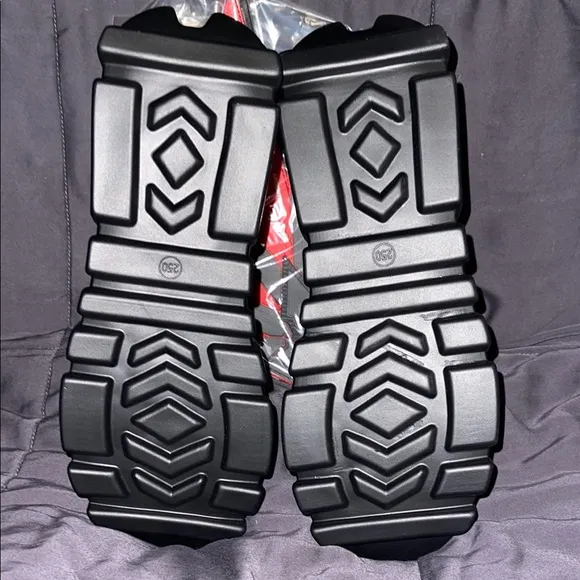 Anthony Wang platform open toed sneakers sz 8.5 with wings cosplay,goth fashion