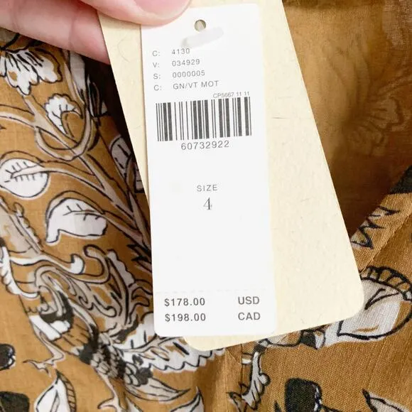 Anthropologie Dress 4 NWT