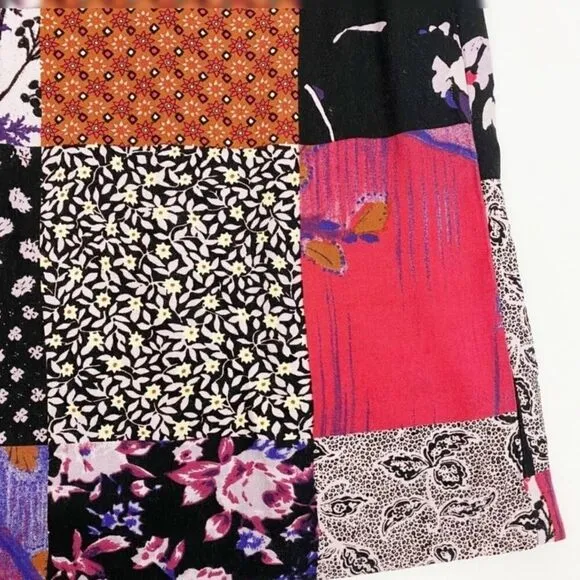 Anthropologie One September Arcata Dress - Patchwork Boho Size Small