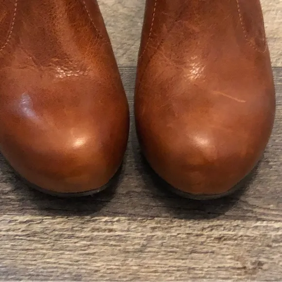 Anthropologie Schuler and Sons Ankle Strap Boots
