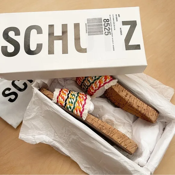 Anthropologie Schutz Kahara Slide Sandals