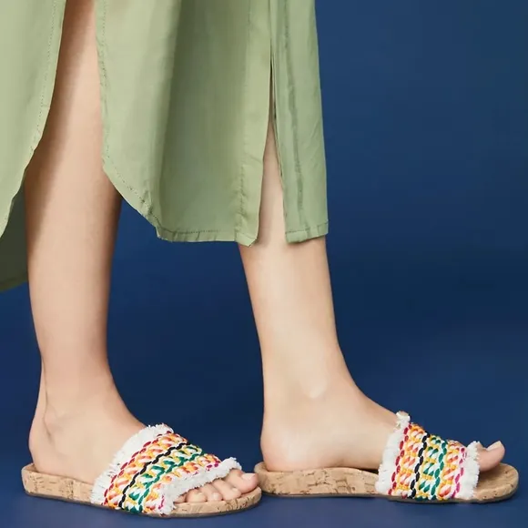 Anthropologie Schutz Kahara Slide Sandals
