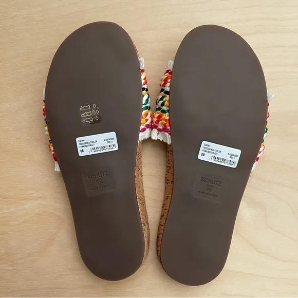 Anthropologie Schutz Kahara Slide Sandals