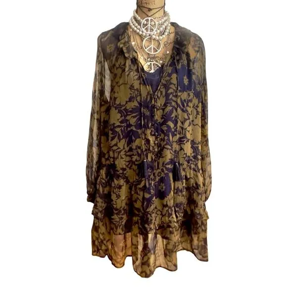 Anthropologie The Marais (similar) women’s dress floral print - Size 1X
