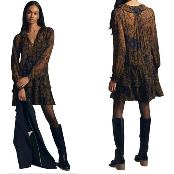 Anthropologie The Marais (similar) women’s dress floral print - Size 1X