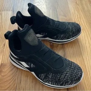 APL x COTW LUX Cielo Leather, Suede, &amp; Neoprene Black, White, &amp; Gray Sneakers
