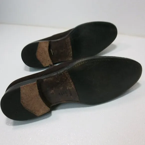 Aquatalia Arturo Suede Leather Dress Oxfords Footwear Men's Dress Shoes Sz 10