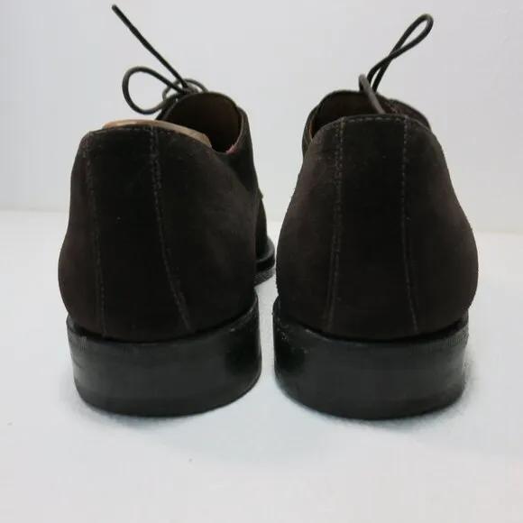 Aquatalia Arturo Suede Leather Dress Oxfords Footwear Men's Dress Shoes Sz 10
