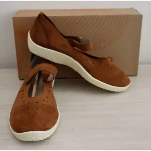 Arcopedico 4336-H90 Women's Sz 40 US 9M Brown Sisley Mary Jane Shoes