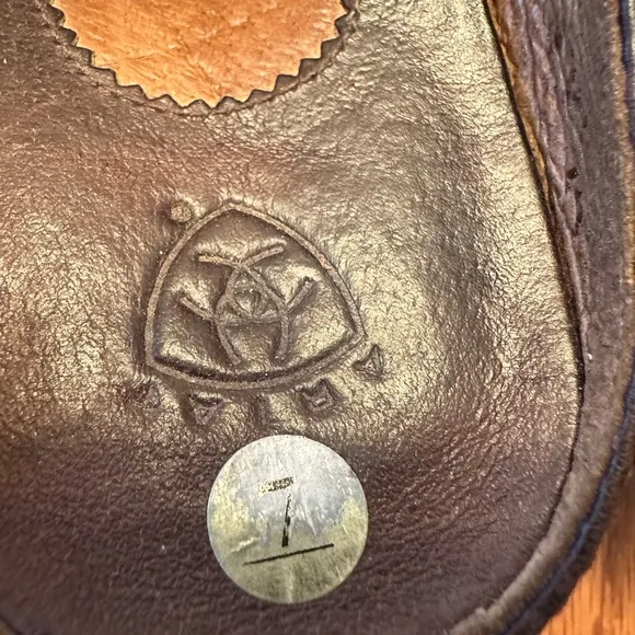 Ariat Leather Mules Clogs Size 7
