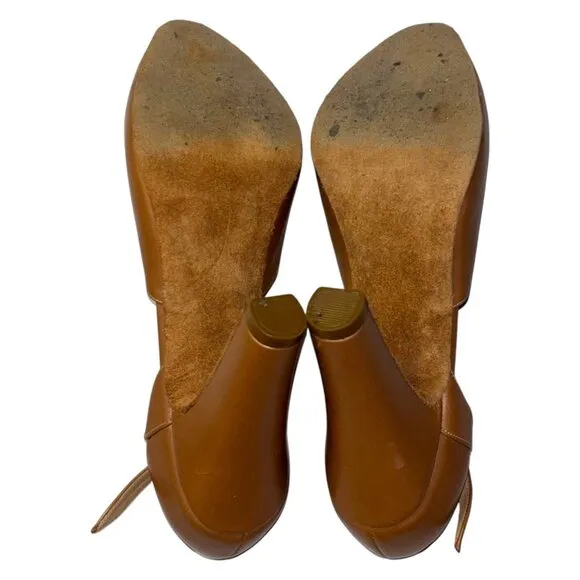 ARIKA NERGUIZ Melina 1940s Heel Dance Shoe 4.5 Latin Ballroom Broadway Theatre