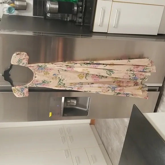 💕AUGUSTE x REVOLVE💕 Boheme Goddess Maxi Dress ~ Blush Floral Print US 4 NWT