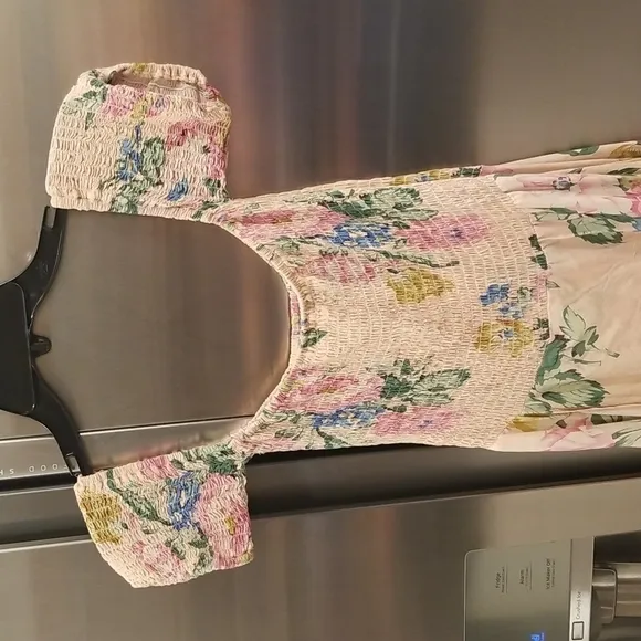 💕AUGUSTE x REVOLVE💕 Boheme Goddess Maxi Dress ~ Blush Floral Print US 4 NWT