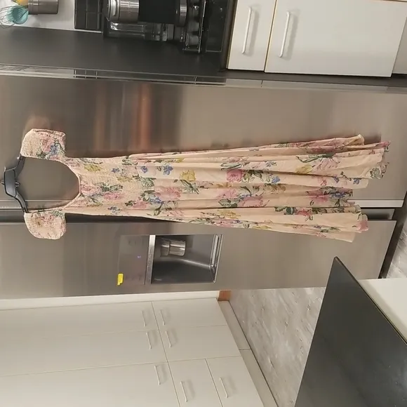 💕AUGUSTE x REVOLVE💕 Boheme Goddess Maxi Dress ~ Blush Floral Print US 4 NWT