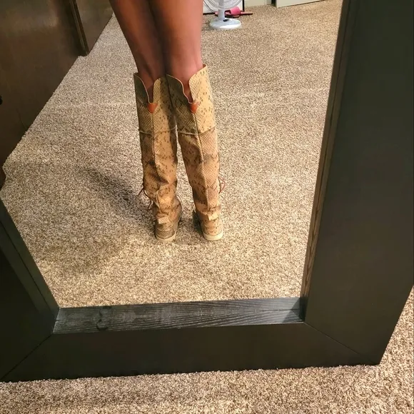 Authentic El Vaquero Leather Boots