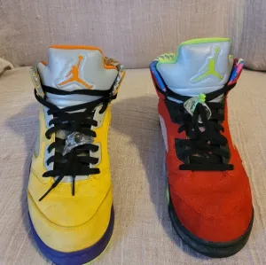 Authentic Jordan 5 Retro What The Size 12 Men with Original Box