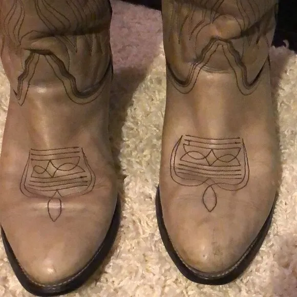Awesome Vintage Frye Cowboy Boots Mens 9.5 womens 11