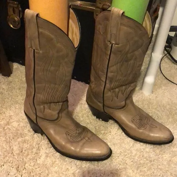 Awesome Vintage Frye Cowboy Boots Mens 9.5 womens 11