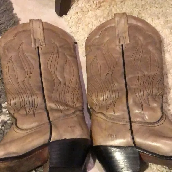 Awesome Vintage Frye Cowboy Boots Mens 9.5 womens 11