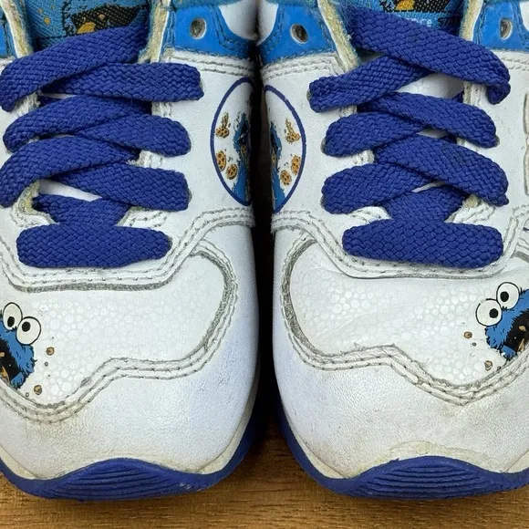 Baby New Balance Toddler 574 Sesame Street Cookie Monster Sneakers Shoes Size 5