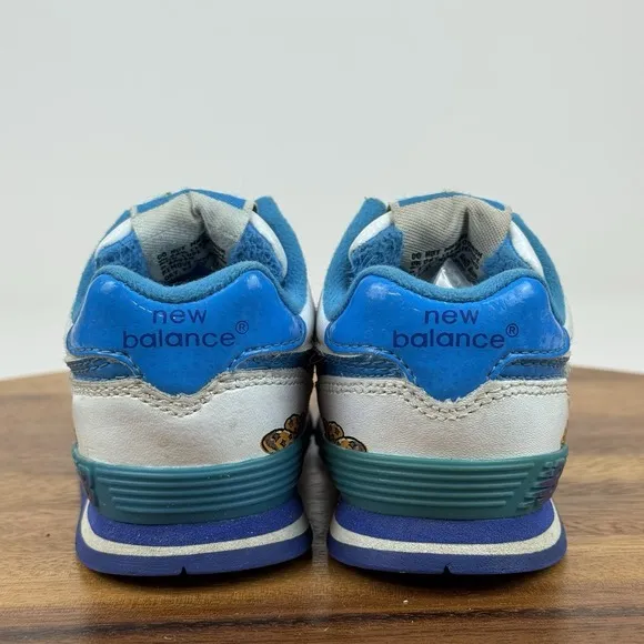 Baby New Balance Toddler 574 Sesame Street Cookie Monster Sneakers Shoes Size 5