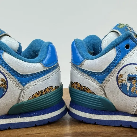 Baby New Balance Toddler 574 Sesame Street Cookie Monster Sneakers Shoes Size 5