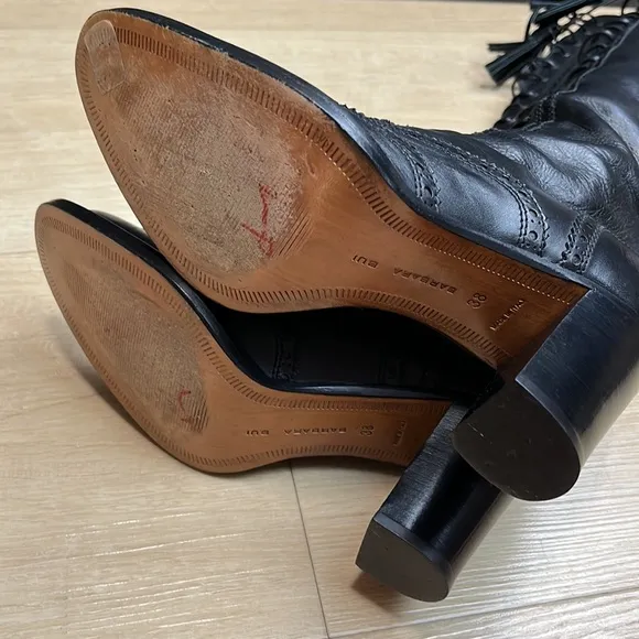 Barbara Bui Black Heeled Boots