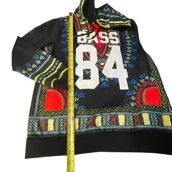 Bass by Ron Bass Large 84 hoodie sweatshirt &amp; Medium Sweatpants 90’s Hip Hop