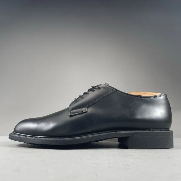 Bates Lites Men’s Size 8.5 E High Gloss Black Military Uniform Dress Shoe Oxford
