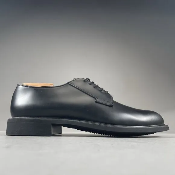 Bates Lites Men’s Size 8.5 E High Gloss Black Military Uniform Dress Shoe Oxford