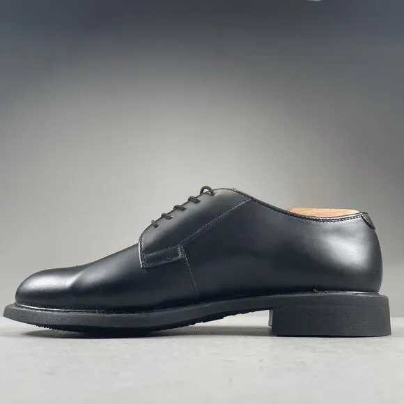 Bates Lites Men’s Size 8.5 E High Gloss Black Military Uniform Dress Shoe Oxford