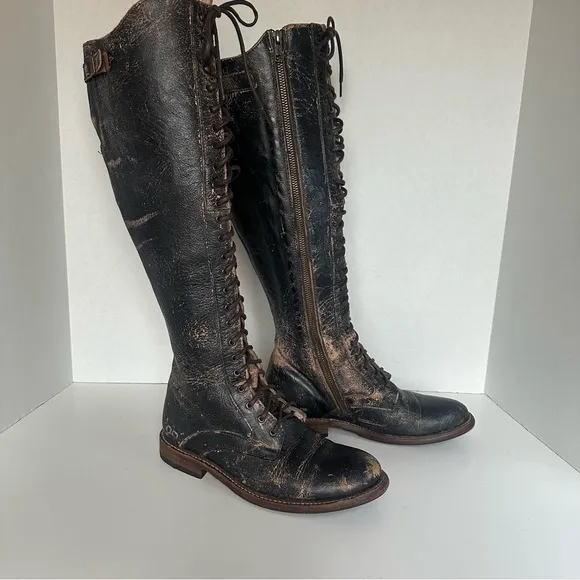 Bed Stu | Della Boot in black | Size 7