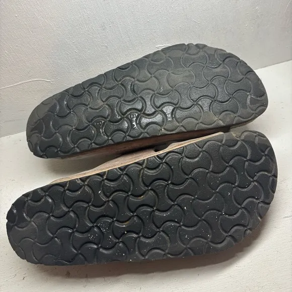 BIRKENSTOCK Arizona Oiled Leather Ethno Lavender Blush Sandals Kids size 24