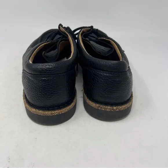 BIRKENSTOCK Pasadena Black Pebbled Leather Chukka Shoes Men’s Size 43 EU 10 US