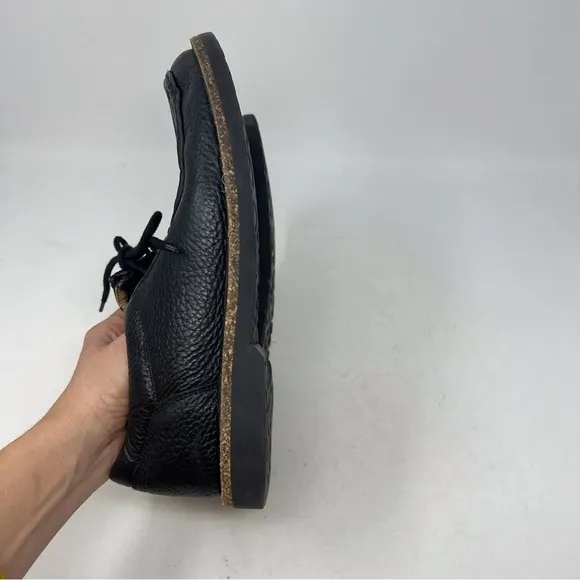 BIRKENSTOCK Pasadena Black Pebbled Leather Chukka Shoes Men’s Size 43 EU 10 US
