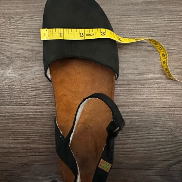 Black EL NATURALISTA Wakataua Shoes N412 - Size 38/US 7.5