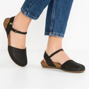 Black EL NATURALISTA Wakataua Shoes N412 - Size 38/US 7.5