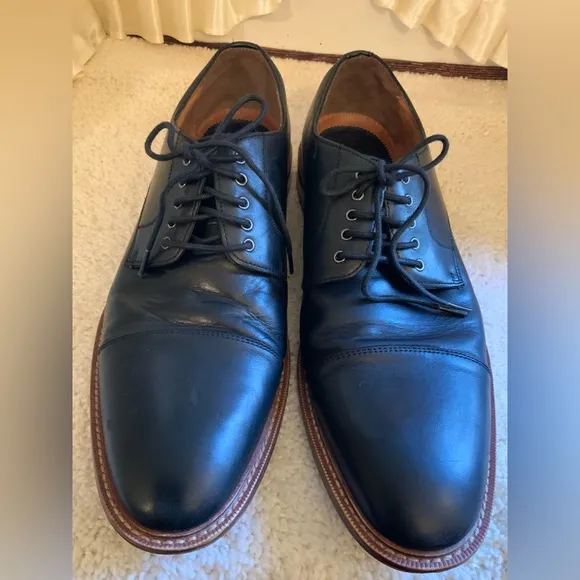 BLAKE MCKAY T9 MENS LEATHER OXFORD DRESS SHOES