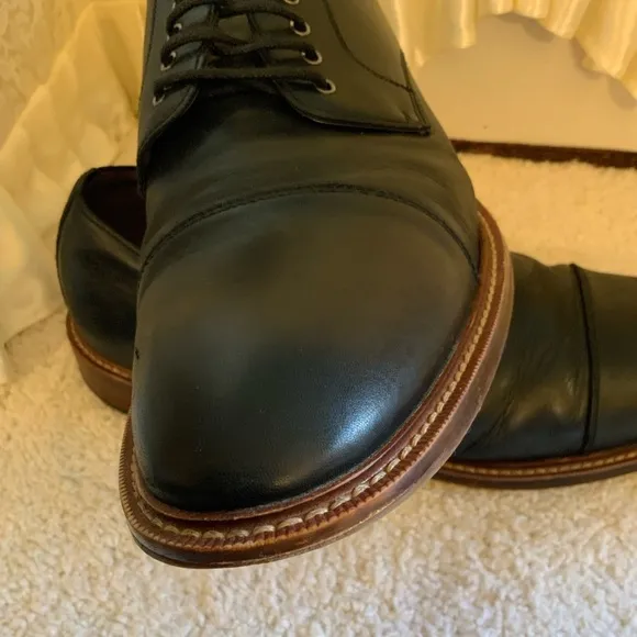 BLAKE MCKAY T9 MENS LEATHER OXFORD DRESS SHOES