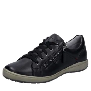 BOGO Josef Seibel Black Leather Classic Dress Sneakers Trainers Work Shoes 8.5