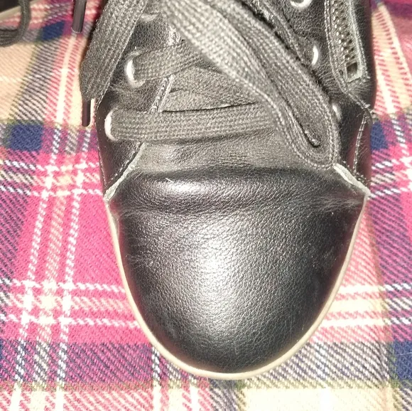 BOGO Josef Seibel Black Leather Classic Dress Sneakers Trainers Work Shoes 8.5