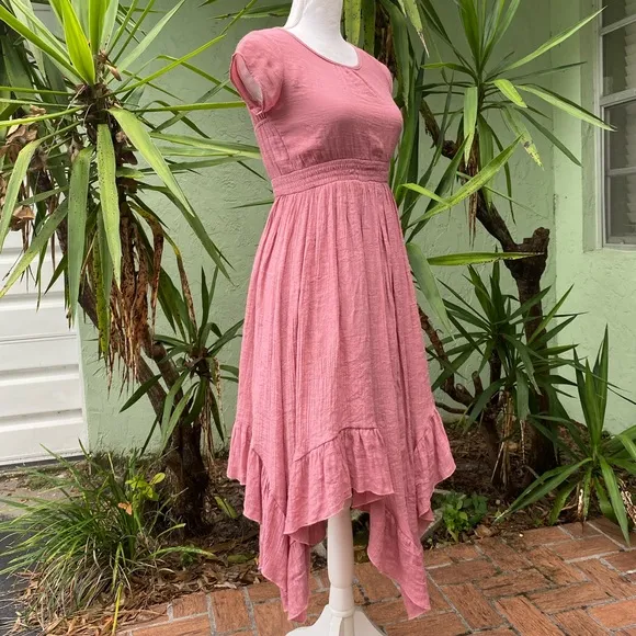 Boho Asymmetrical Dress