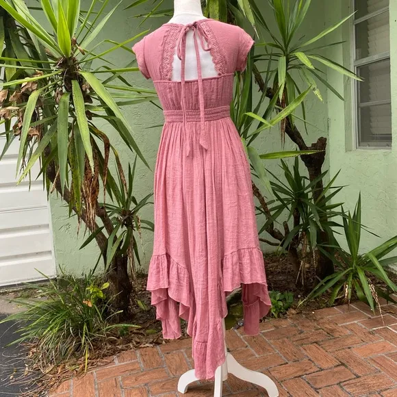 Boho Asymmetrical Dress