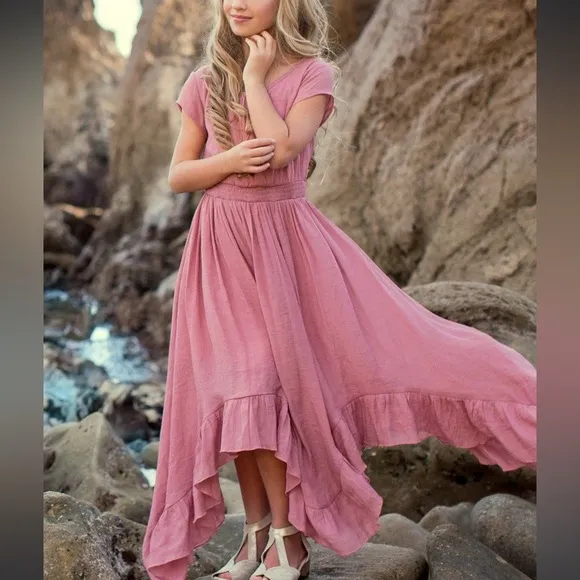 Boho Asymmetrical Dress