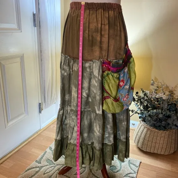 Boho Cottage handmade skirt, women’s size Large