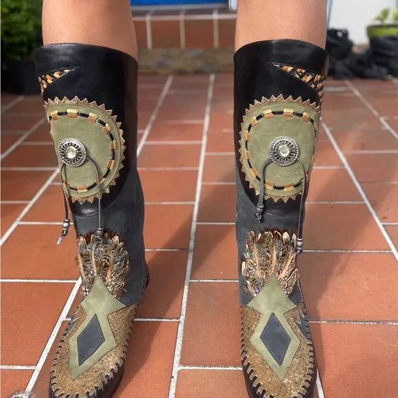 Boots women's vintage Mima Venezia 6
