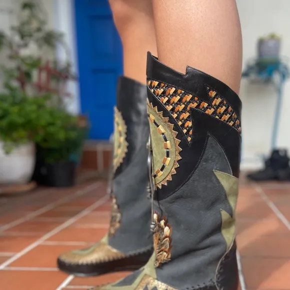 Boots women's vintage Mima Venezia 6