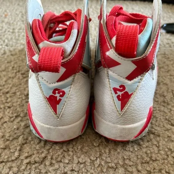 Boys Air Jordan 7 Retro Topaz Mist Shoes