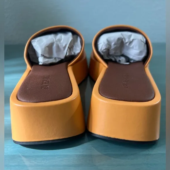 Brand New with box/never been worn. Alohas Janice Spicy Orange Sandals